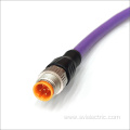 DeviceNet cable M12 A-code DIN connector